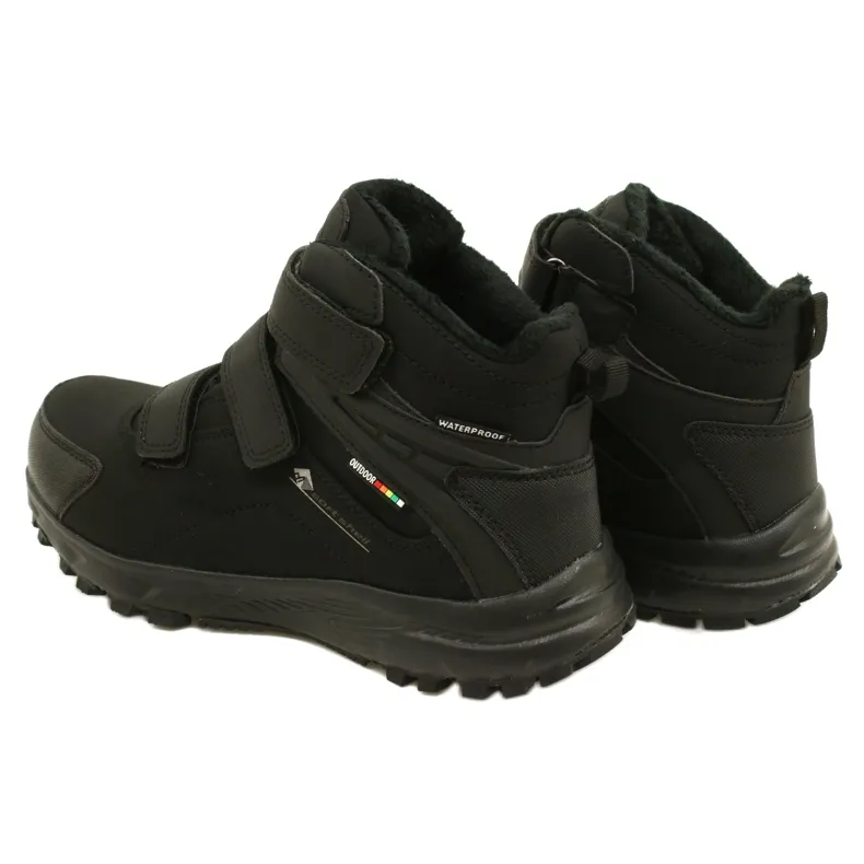 American Club Bottes d'hiver américaines à membrane le noir