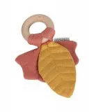 Anneau hochet crépitant - Feuilles