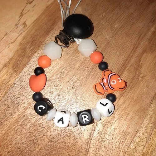 Attache sucette nemo