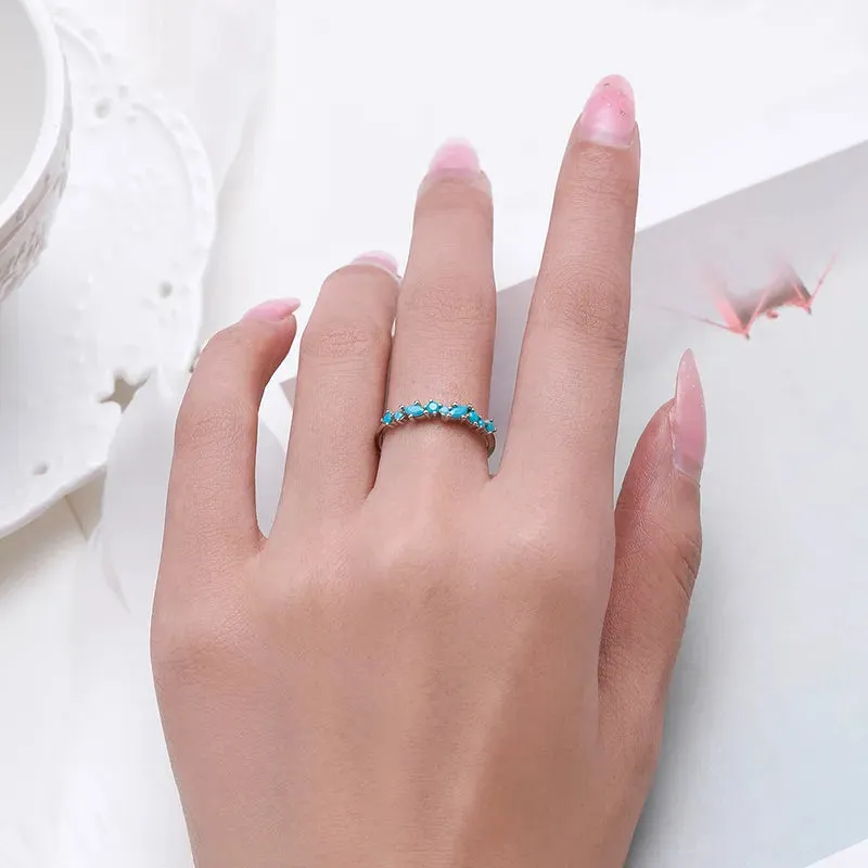 Bague Anneau Turquoise