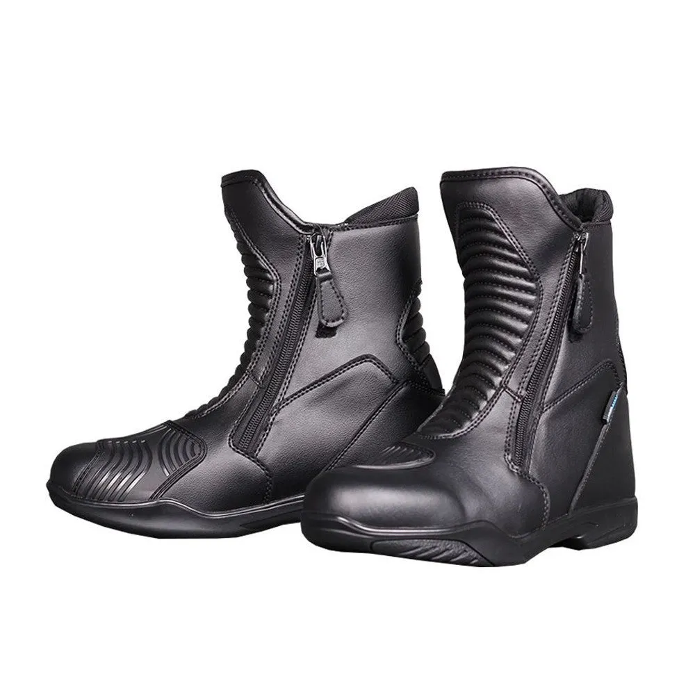 Bela Rio Botas de moto impermeable Touring, Noir
