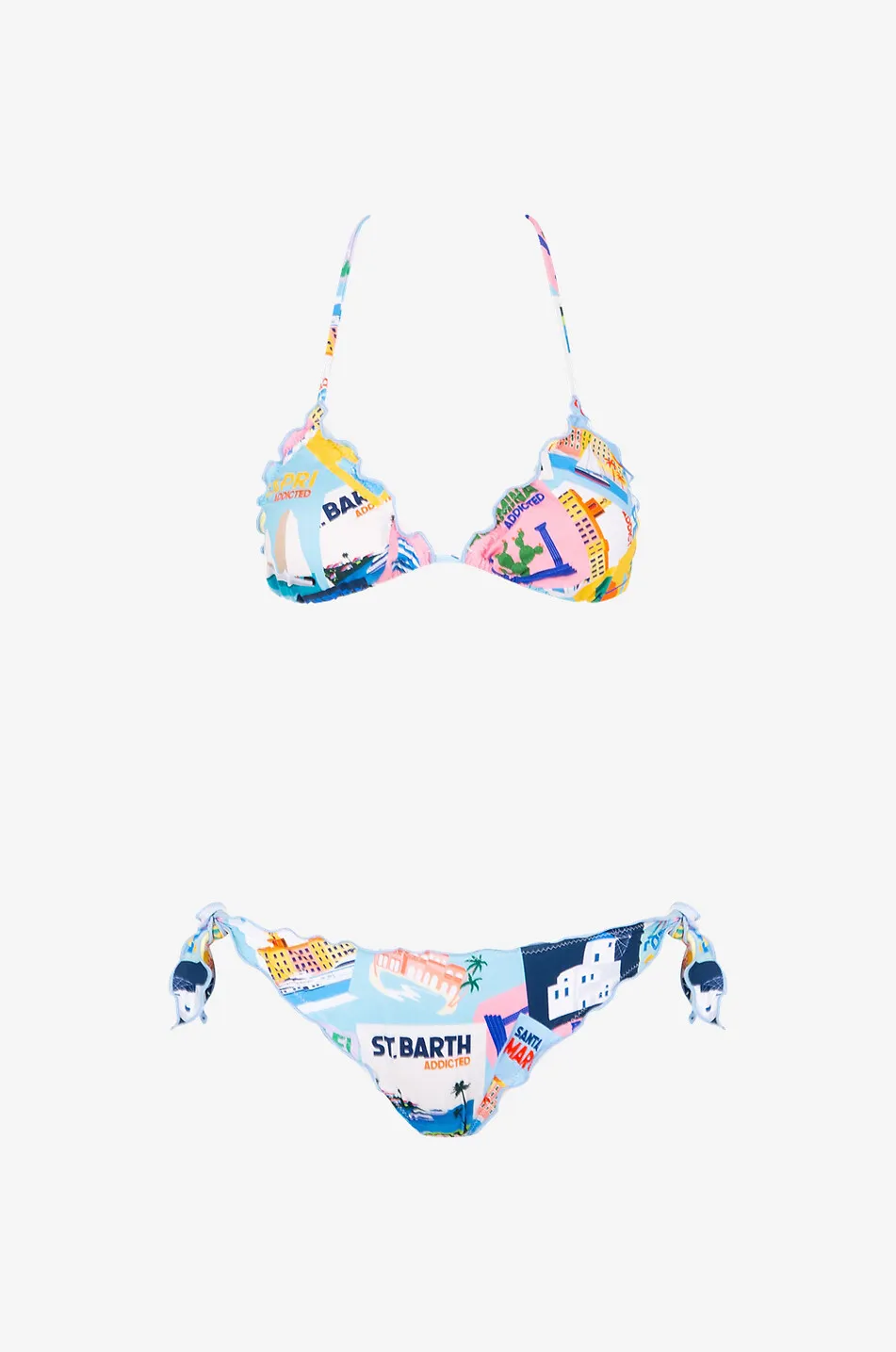 Bikini triangle imprimé Sarius
