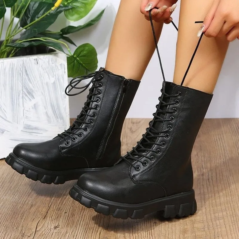 Botte militaire femme CuirElite