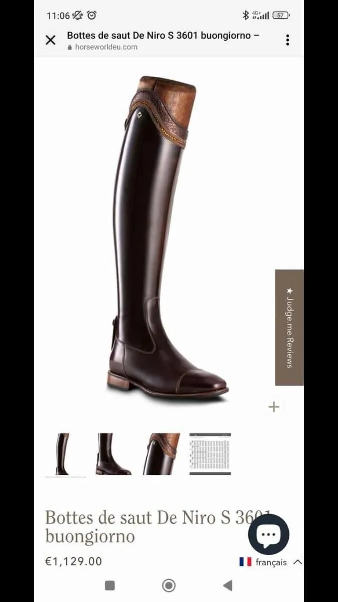 Bottes DeNiro neuves