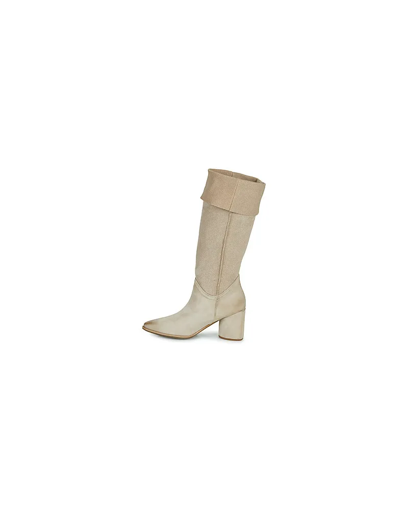 Bottes femmes Airstep / A.S.98 ENIA HI Beige