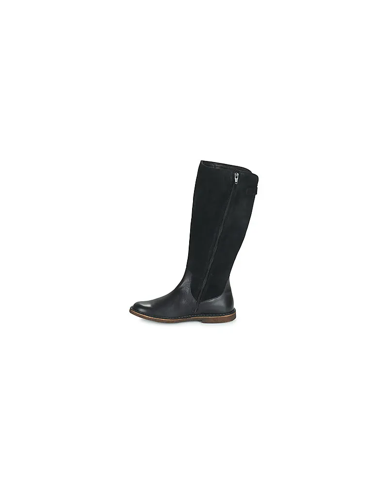 Bottes femmes Kickers KICK TITANIUM Noir