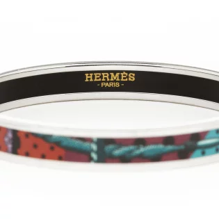 Bracelet Hermès Émail Violet