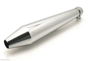 BRAZOLINE Pot D'échappement MEGAPHONE (Chromé) 