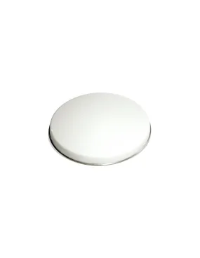 Cache-plaque 16 cm émail Blanc - BAUMALU - 563058