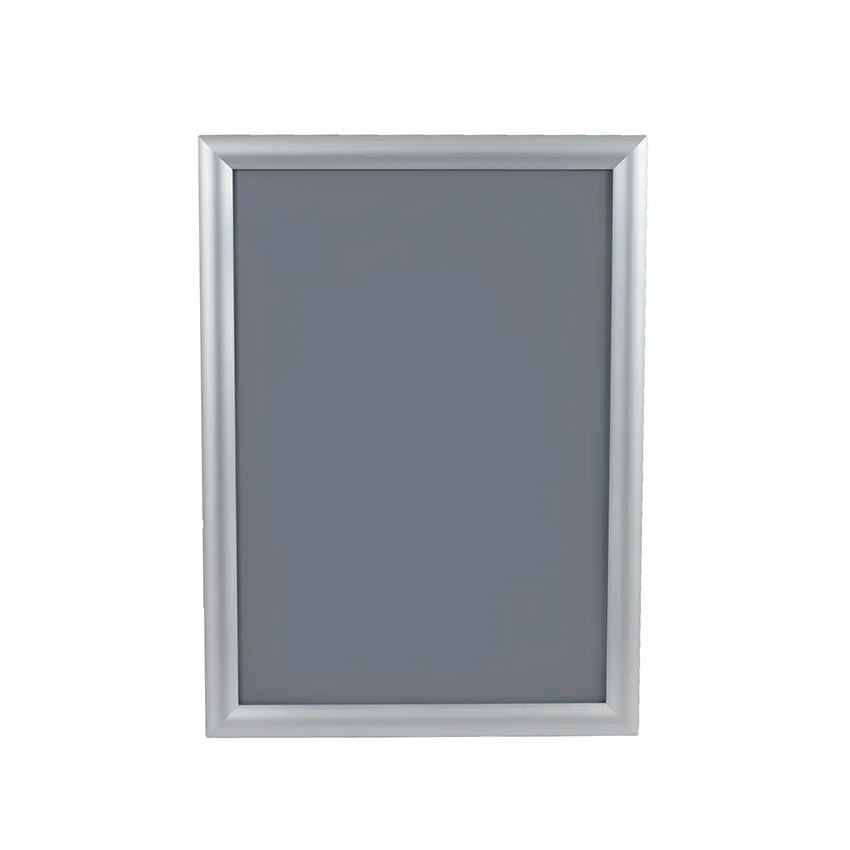 Cadre d'affichage format A3 en aluminium avec affiche 'MASQUE OBLIGATOIRES'