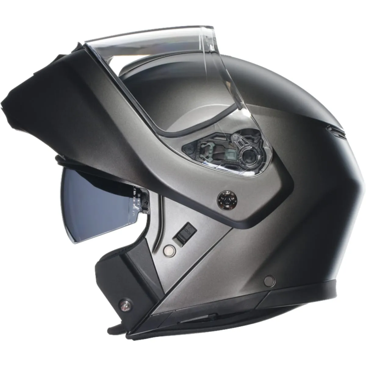 Casque AGV Streetmodular Gris Mat - Casque Modulable