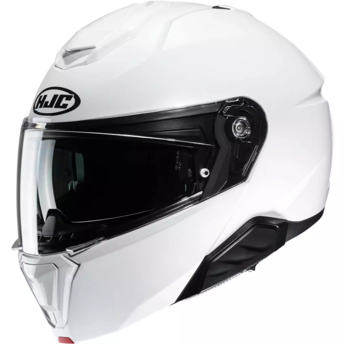 Casque HJC I91 Uni Blanc Perle - Casque Modulable