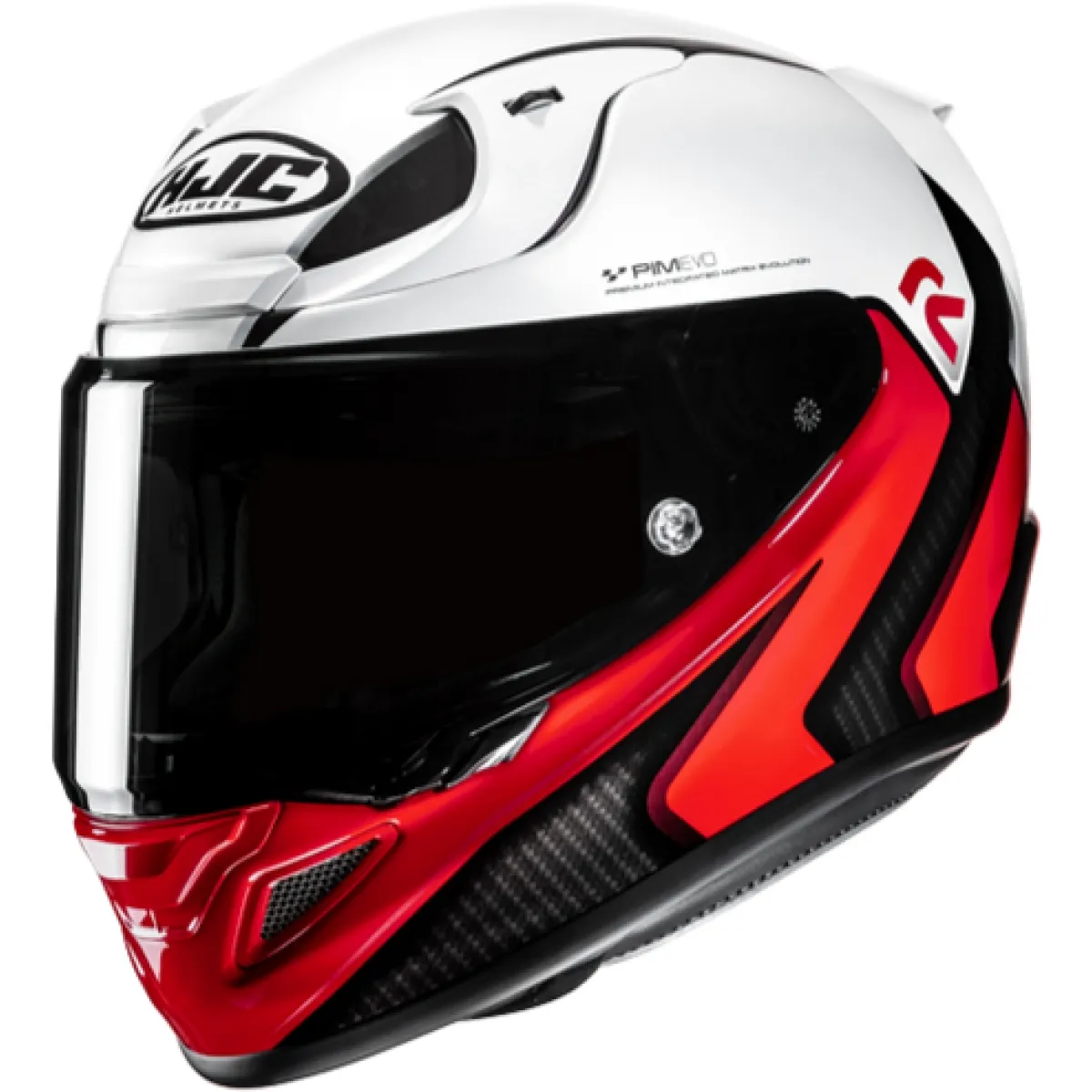 Casque HJC RPHA 12 Kos Rouge Blanc - Casque Intégral