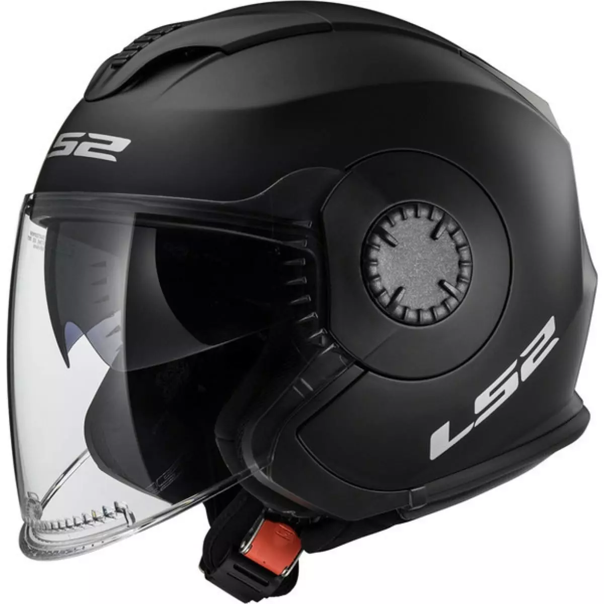 Casque LS2 OF570 Verso Single Mono Noir Mat - Casque Jet