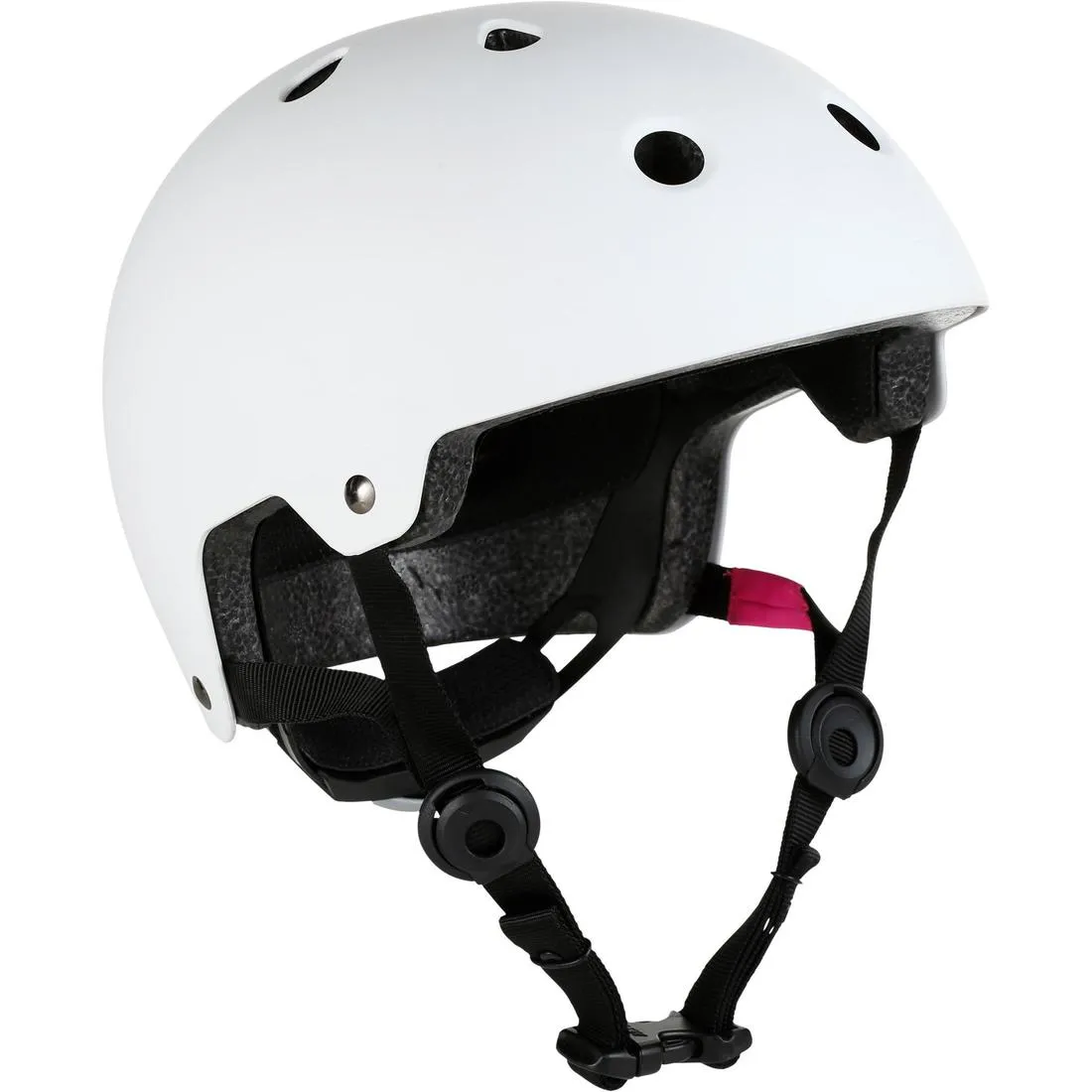 Casque roller skateboard trottinette PLAY 7 Mandala Blanc