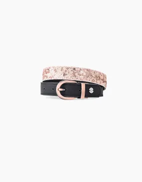 Ceinture réversible fille