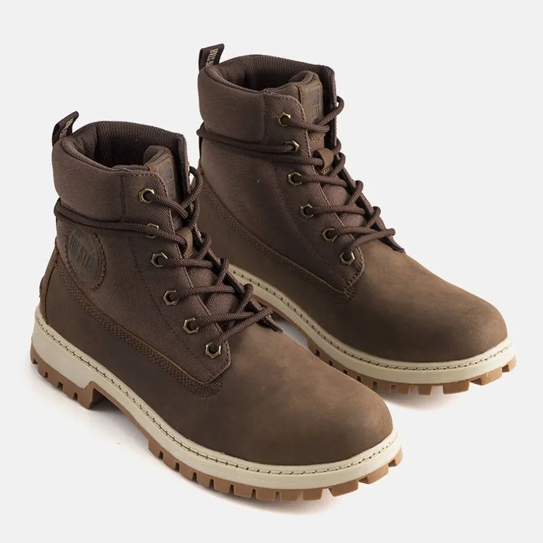 Chaussures de randonnée homme marron Big Star KK174204-804 brun