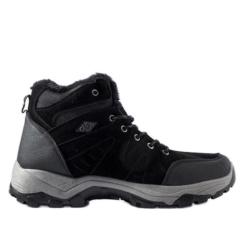 Chaussures de randonnée isolées Fiorenzo noires le noir