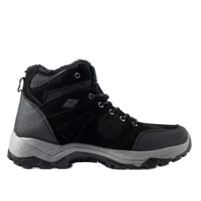 Chaussures de randonnée isolées Fiorenzo noires le noir