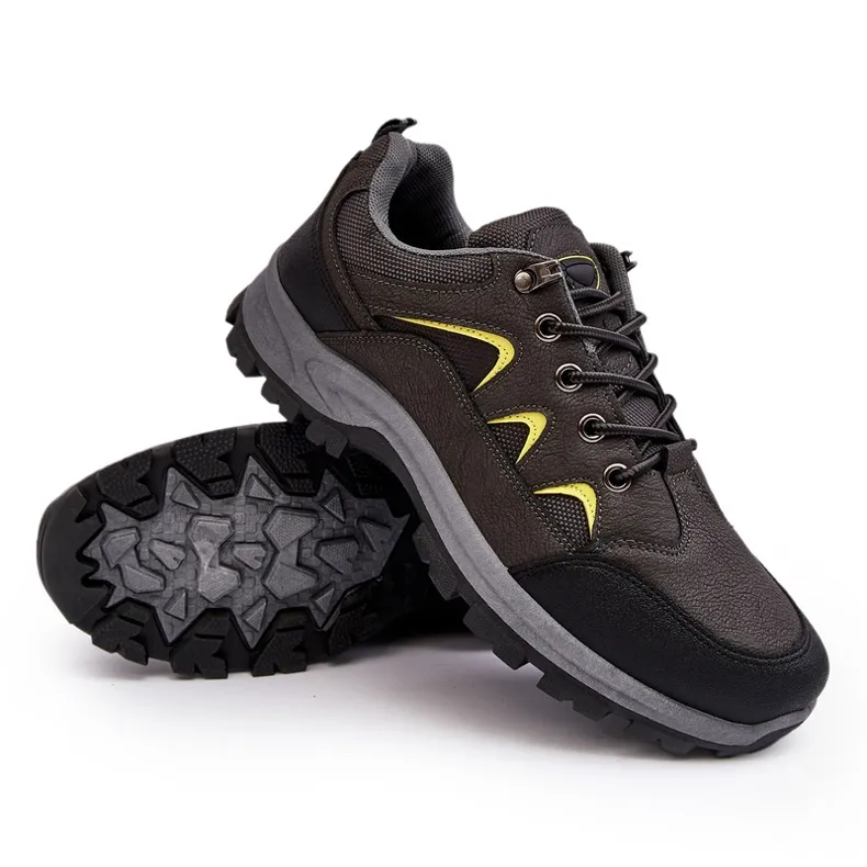 Chaussures de sport trekking homme gris Ibarina