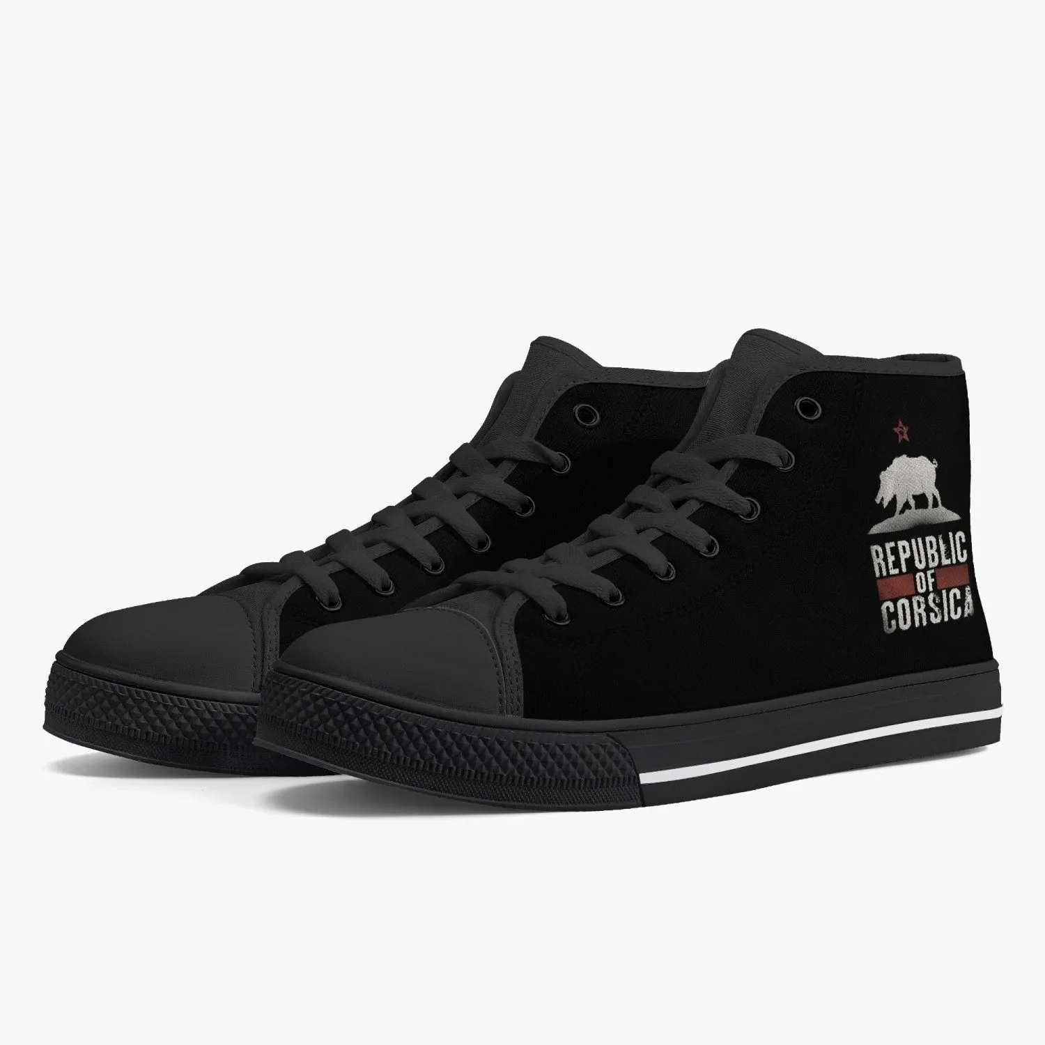 Chaussures montantes en toile Republic of Corsica