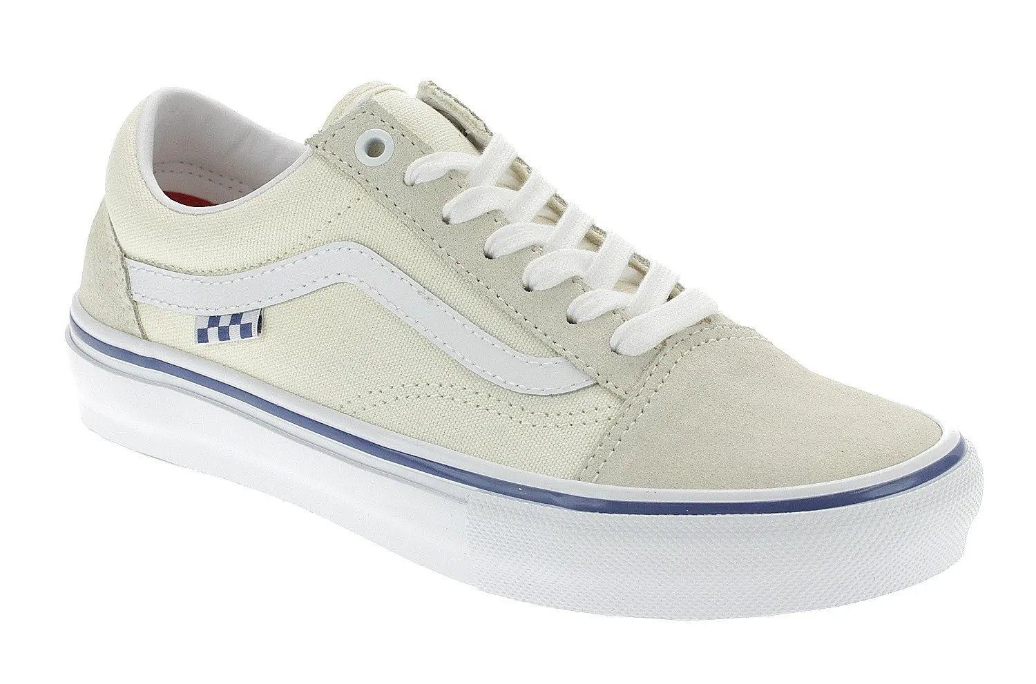 chaussures Vans Skate Old Skool - Off White - men´s