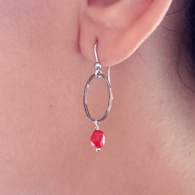 Corail et anneau d'Argent
