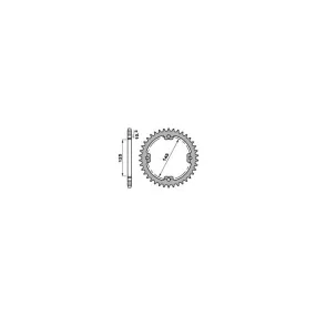 Couronne PBR acier standard 4588 - 520
