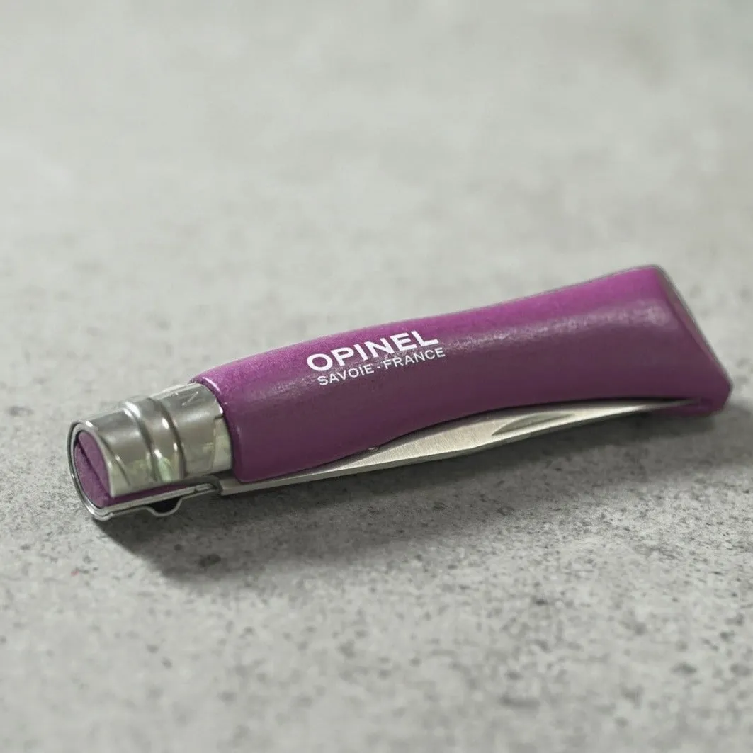 Couteau n°07 aubergine