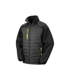 Doudoune softshell compass homme noir / jaune Result