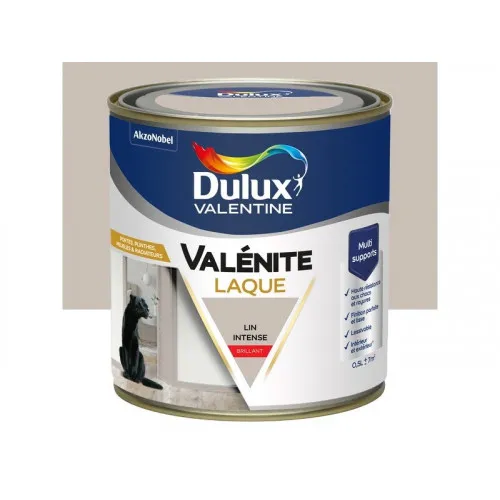 DULUX VALENTINE Peinture boiserie lin intense brillant DULUX VALENT...