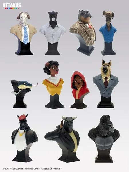 Figurine Attakus /Blacksad - Hans Karup