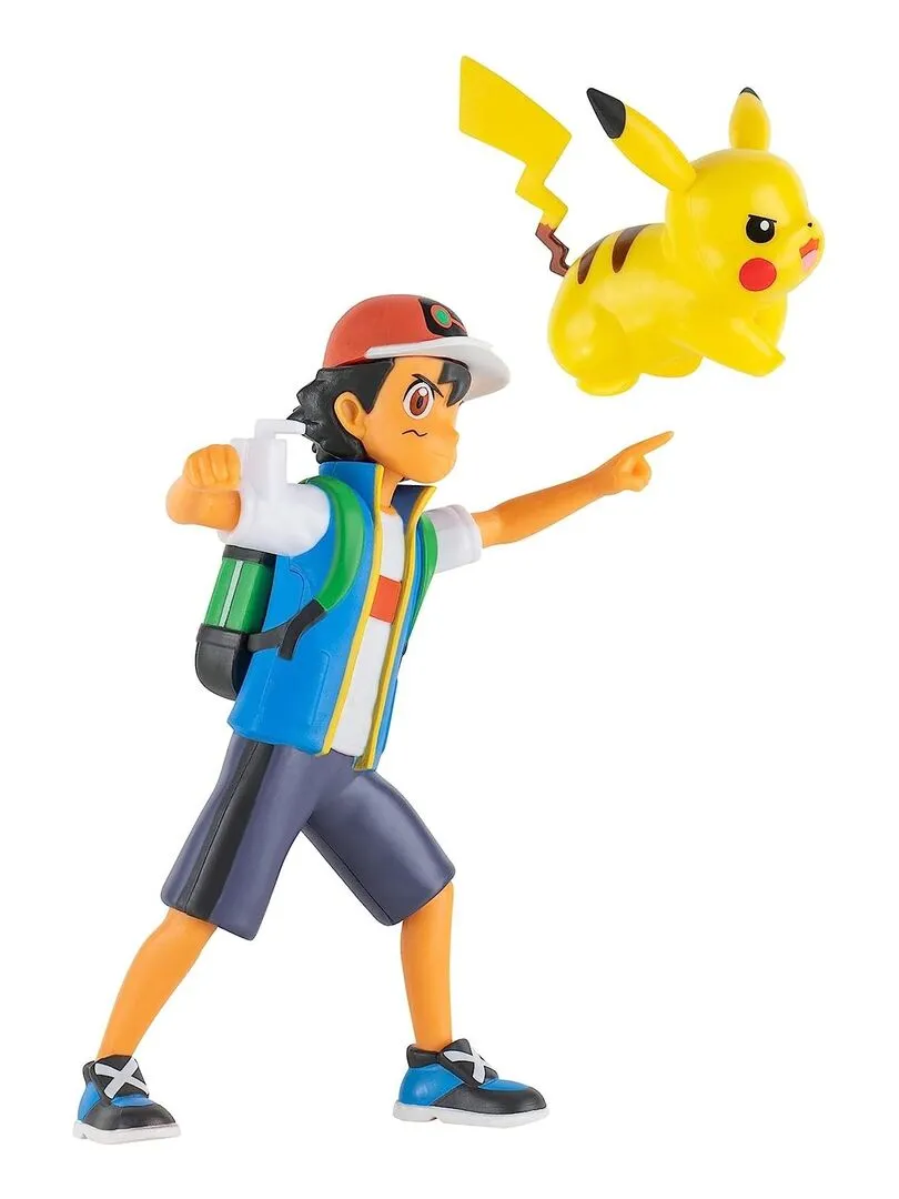 Figurine caractéristique de la bataille Ash et Pikachu - N/A