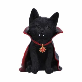 Figurine chat vampire en résine de 15 cm 'Count Catula'