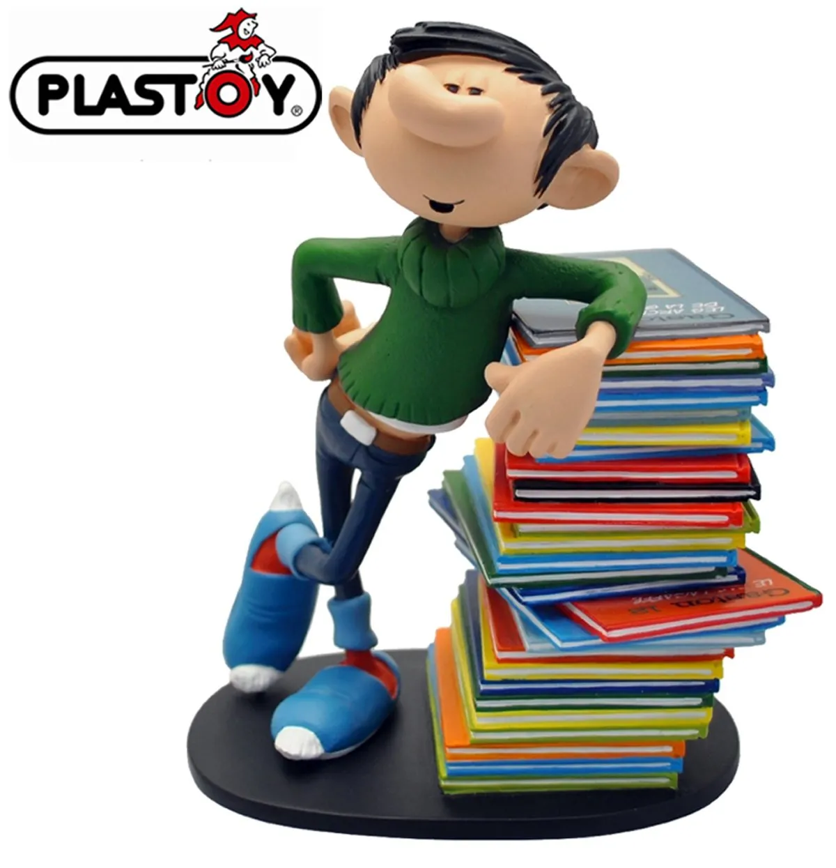Figurine Gaston et albums