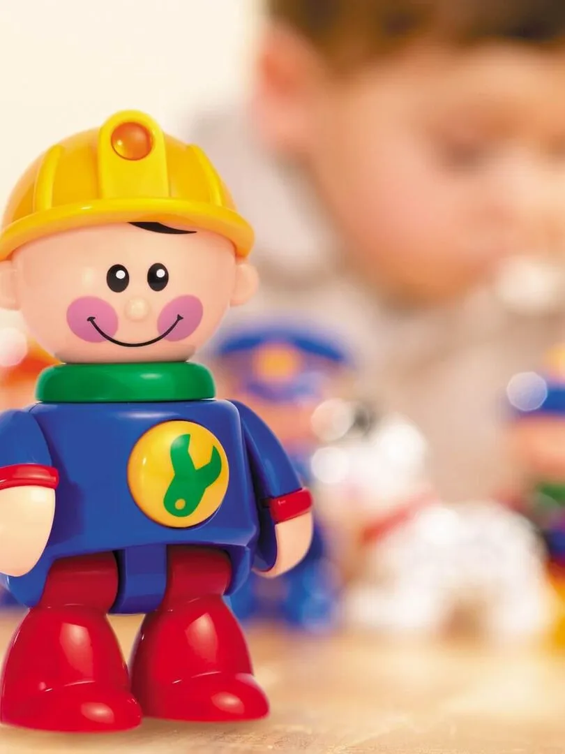 Figurine ouvrier de chantier - N/A