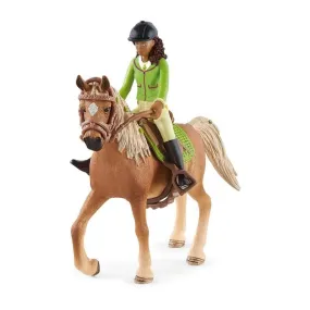 Figurine Sarah et Mystery Horse Club - Schleich - SCHLEICH - Horse Club Schleich - Equestra