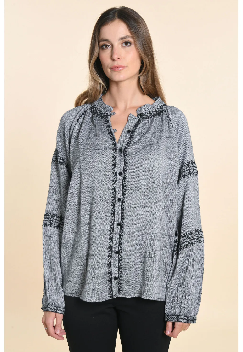 FILIA - CHEMISE - ANTHRACITE