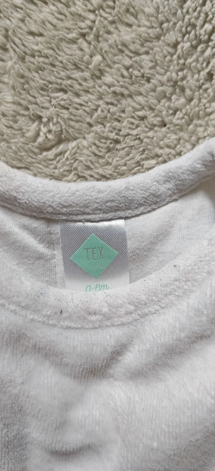 Gigoteuse ours blanc - Tex baby - 6 mois  | Beebs