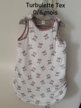 Gigoteuse Tex 0/6 mois - Tex baby - 3 mois  | Beebs