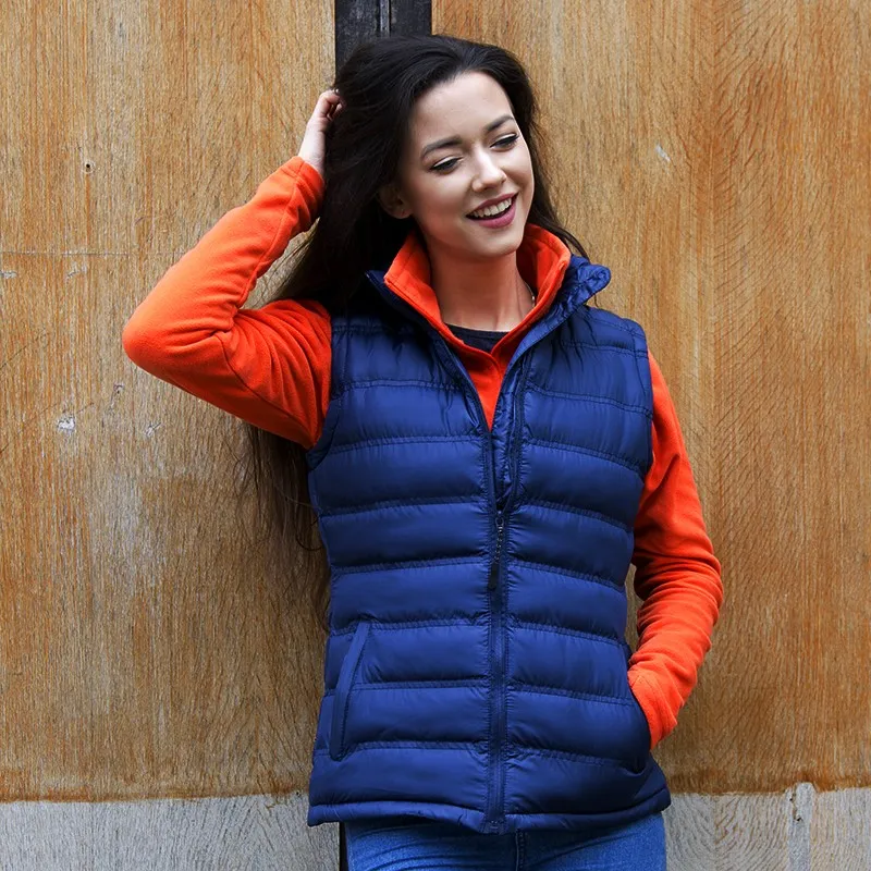 Gilet sans manche matelassé légèr 220 grs-m2 polyester femme Result
