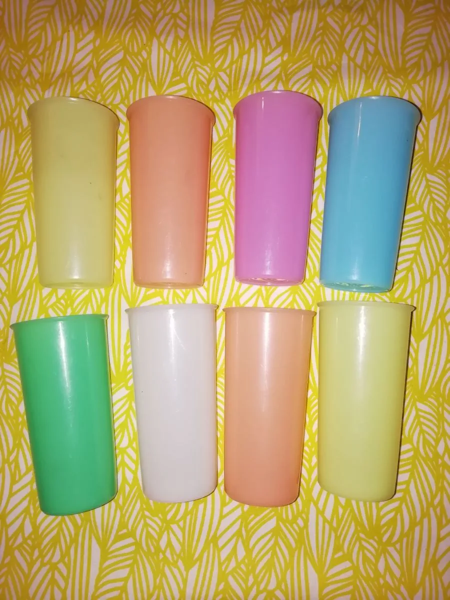 Gobelets pastel TUPPERWARE 
