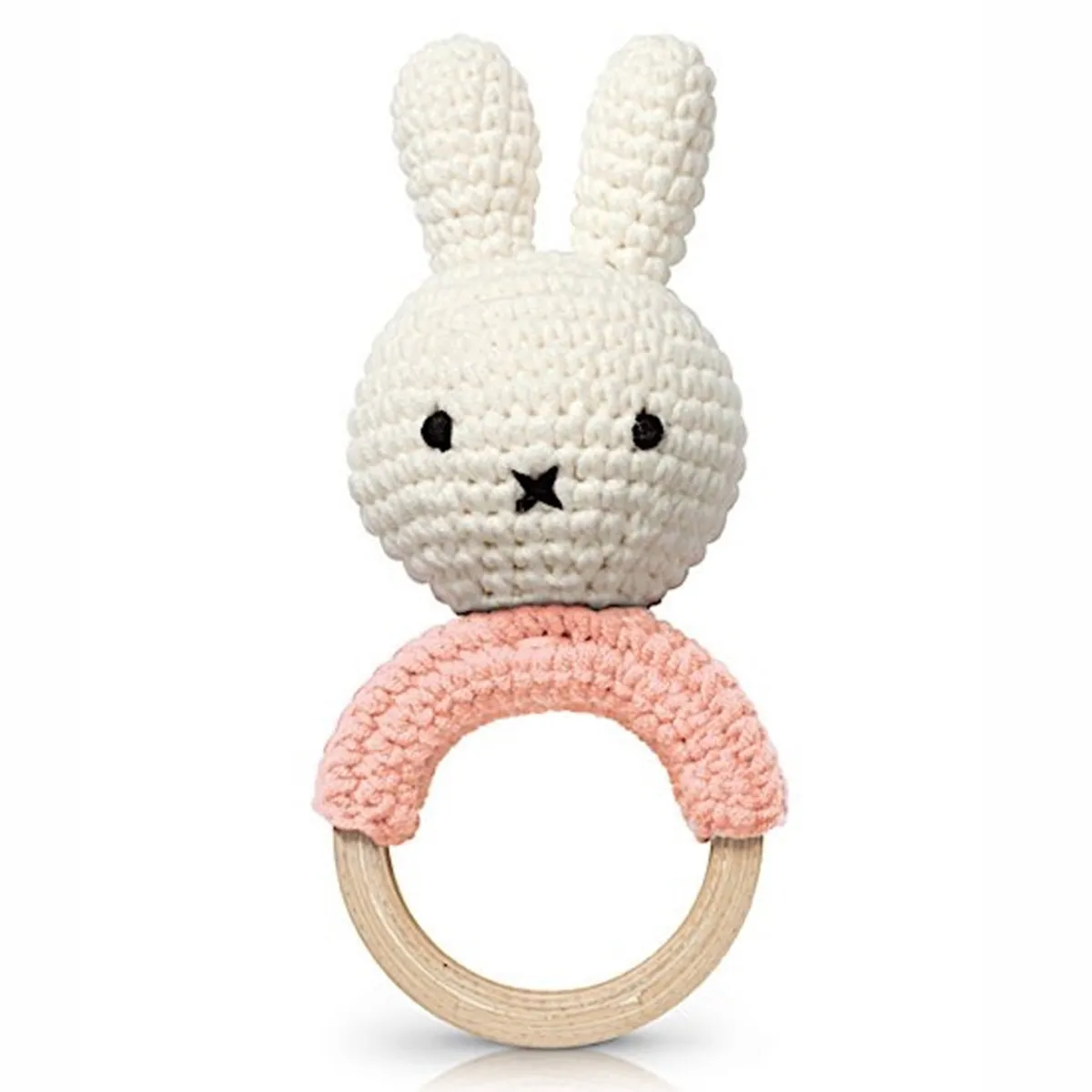 Hochet Miffy - Rose Pastel