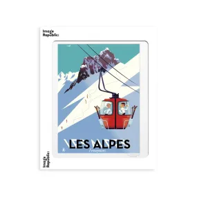 Image Republic - Tirage Monsieur Z Téléphérique 30x40
