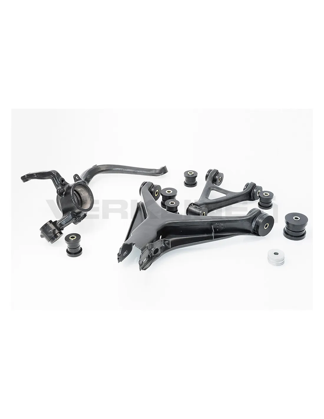 Kit complet silent blocs arrière pour Audi B4 B5 Acier (Version piste) Verkline