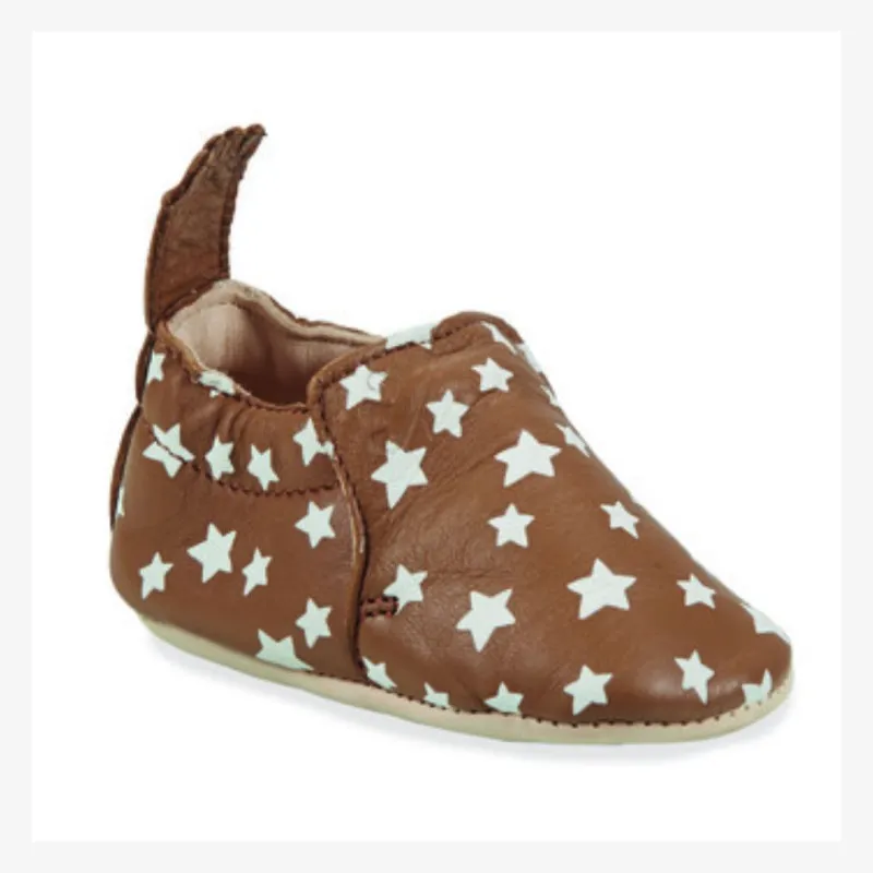 latelierdemaman - Easy Peasy - Chaussons my blumoo | Caramel étoile