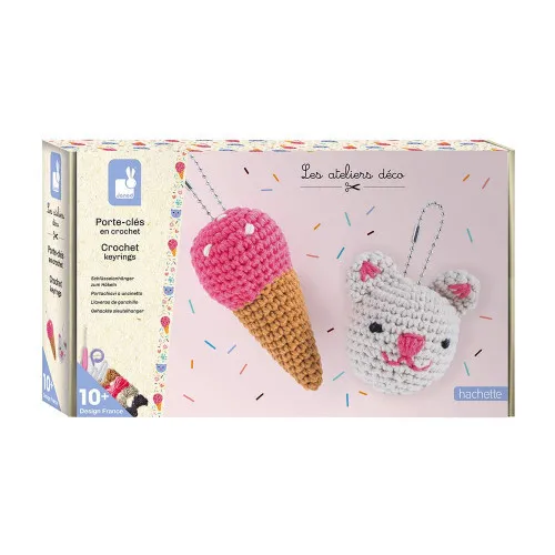 latelierdemaman - Kit créatif porte clé en crochet