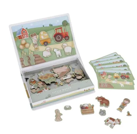 latelierdemaman - LITTLE DUTCH - PUZZLE MAGNET |LITTLE FARM