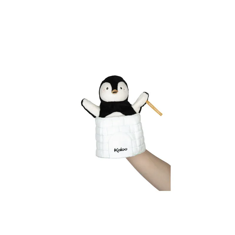 latelierdemaman - Marionnette cache-cache pingouin gabin Kaloo