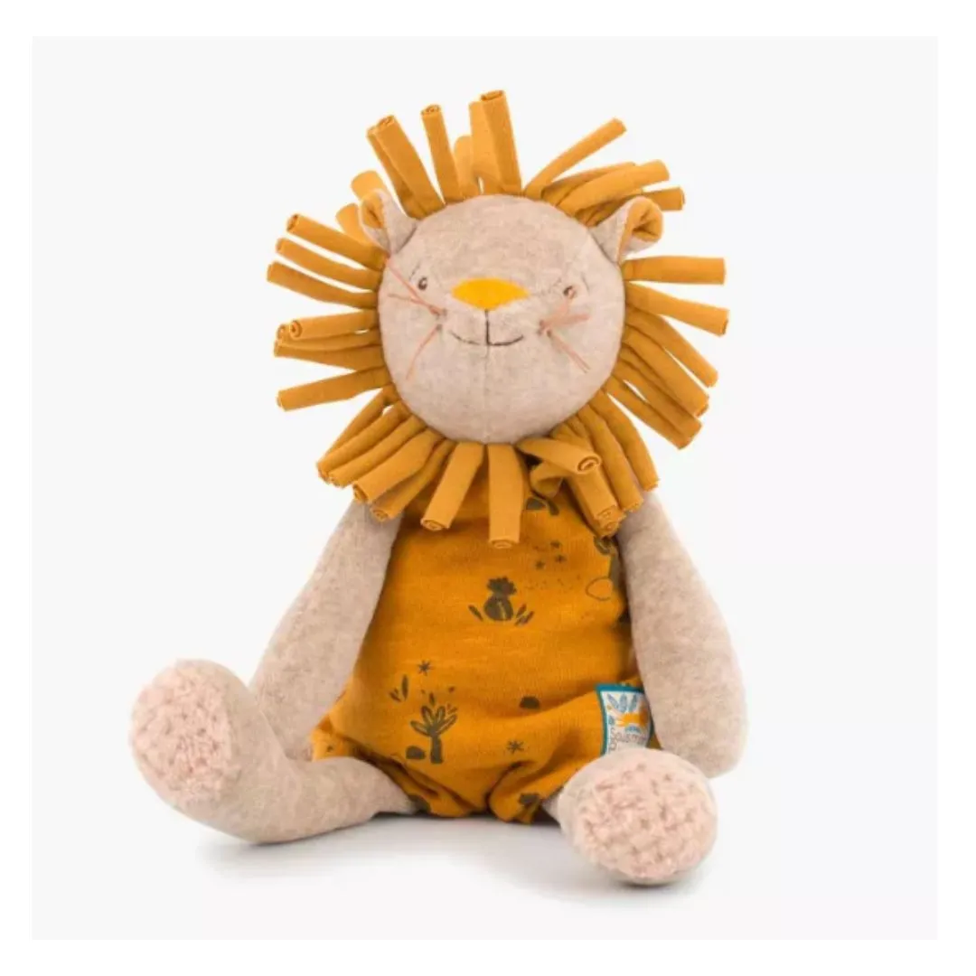 latelierdemaman - Moulin Roty - Poupée lion paprika | sous mon baobab